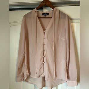 Pink blouse